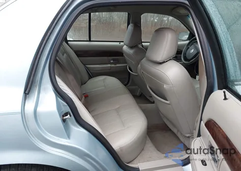 2008 Mercury Grand Marquis Ls from USA, damaged, VIN 2MEFM75V38X619604